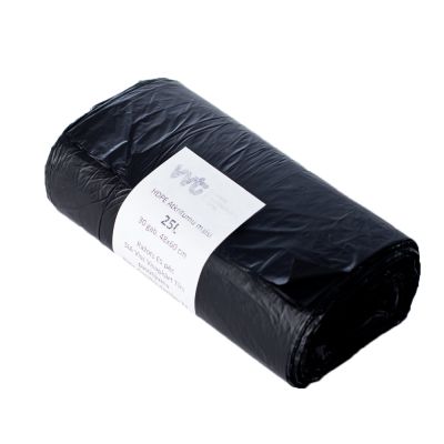 Bin bags HDPE, black