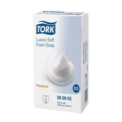 Tork Luxury Soft putu ziepes, S3