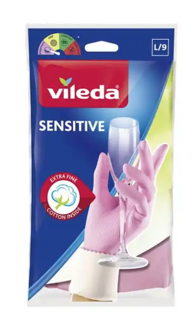 Saimniecības cimdi Vileda SENSITIVE