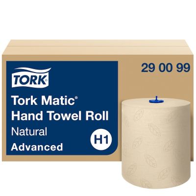 Papīra roku dvieļi ruļļos Tork Matic Advanced H1